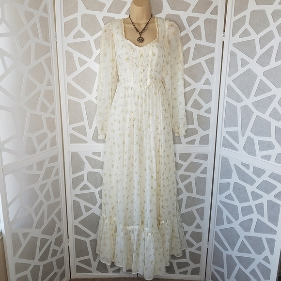 Gunne Sax Dresses & Skirts - Gunne Sax by Jessica Vintage Maxi Prairie Dress